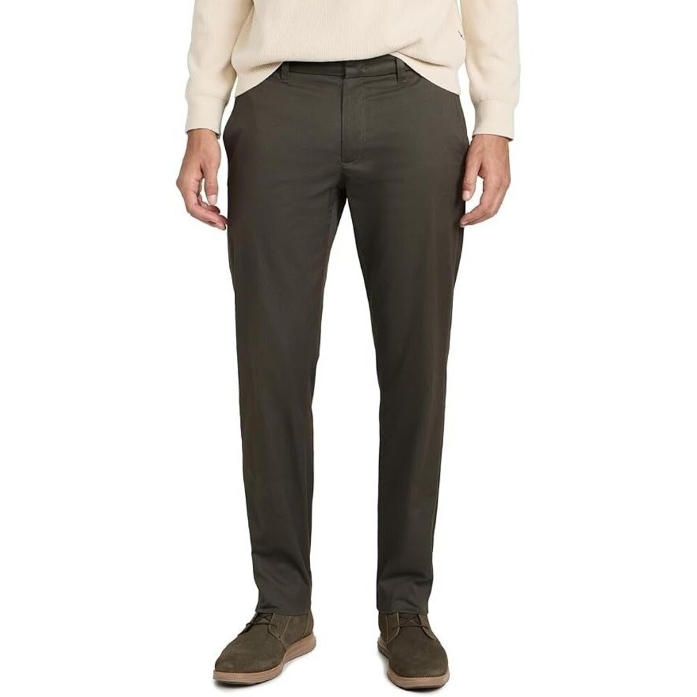 VINCE Pants Mens Size 33 Green Slim Fit Twill Chino GRIFFITH in Frog $225